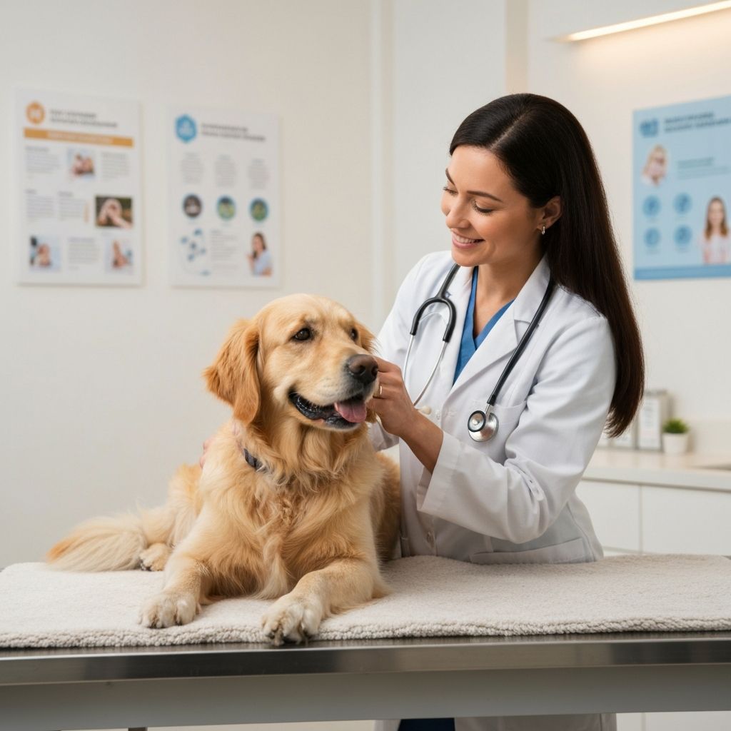 Consulta veterinaria con revisión general