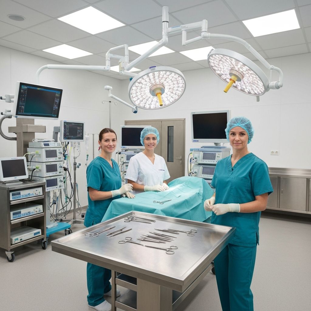 Quirófano veterinario para intervenciones